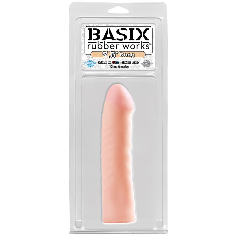 Basix Rubber Works 19 cm Verga - Colour Flesh - UABDSM