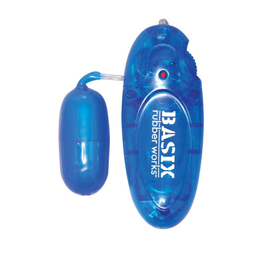 Basix Rubber Works Jelly Egg - Colour Blue Basix Rubber Works Jelly Egg - Colour Blue - UABDSM