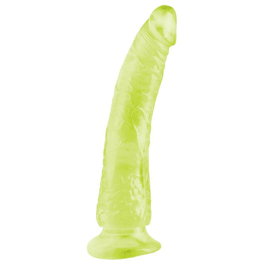 Basix Rubber Works Slim 1778 cm with Suction Cup - Colour Glow in the Dark Basix Rubber Works Slim 1778 cm with Suction Cup - Colour Glow in the Dark - UABDSM