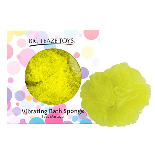 Bath Spongee Vibrating Yellow Bath Spongee Vibrating Yellow - UABDSM