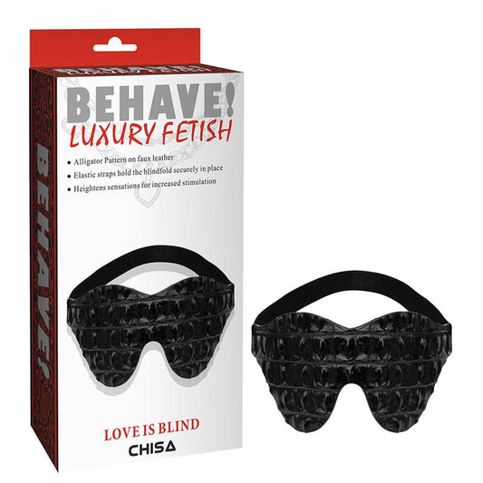 Blindfold Love Is Blind Alligator Pattern Blindfold Love Is Blind Alligator Pattern - UABDSM