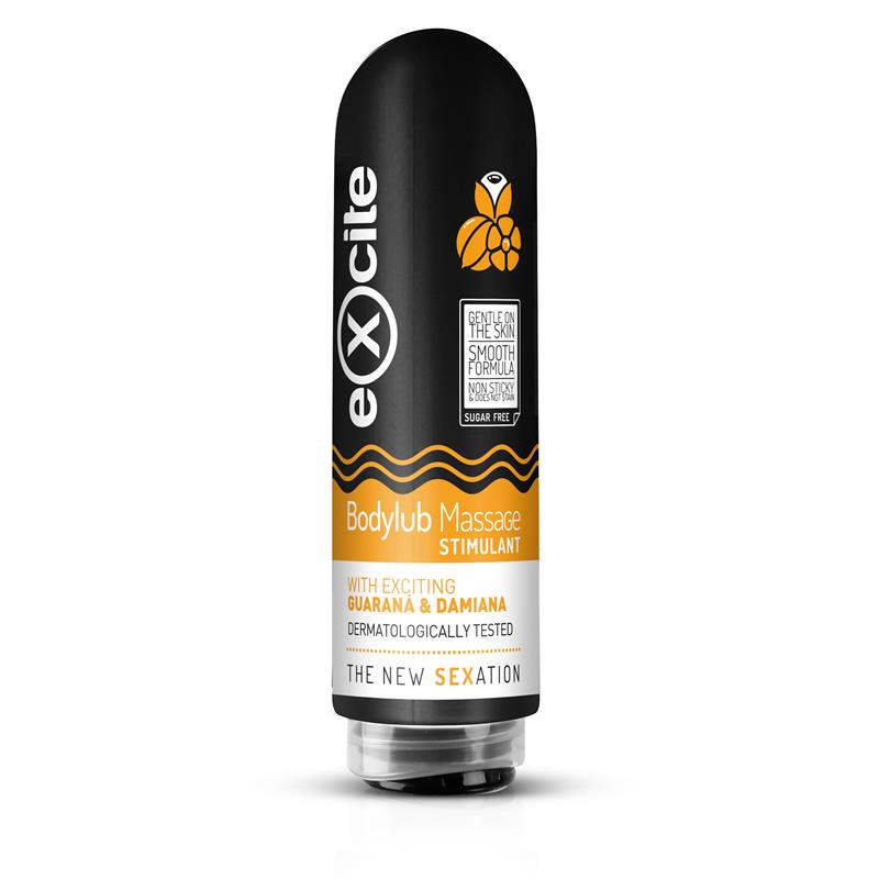 BodyLub Massage Estimulante Damiana and Guarana 200 ml - UABDSM