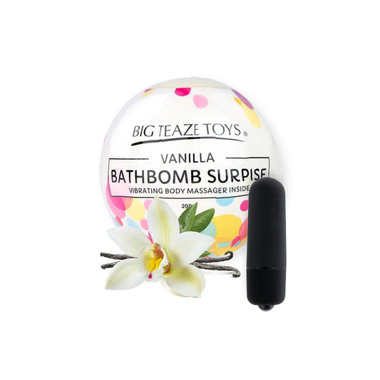 Bomb Surprise Vanilla & Vibrating Body Massag Bomb Surprise Vanilla & Vibrating Body Massag - UABDSM
