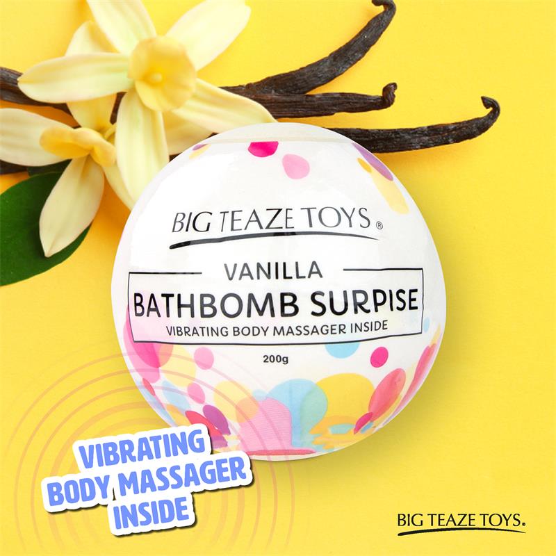 Bomb Surprise Vanilla & Vibrating Body Massag - UABDSM