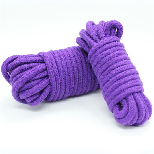 Bondage Cotton Rope 10 Meter Purple - UABDSM