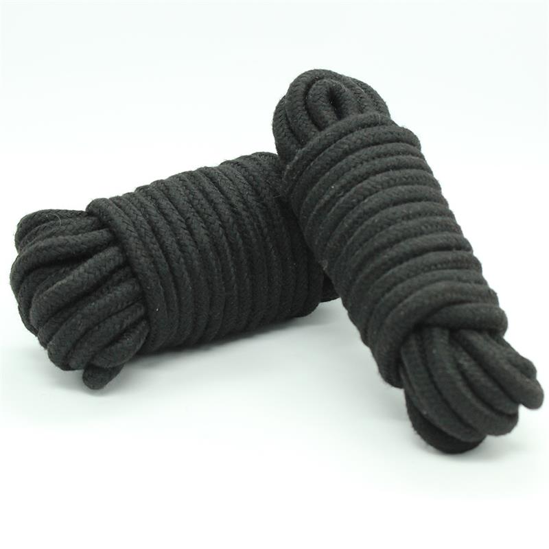 Bondage Cotton Rope 5 Meter Black - UABDSM