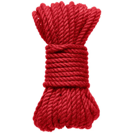 Bondage Hemp Rope 6 Meters Red Bondage Hemp Rope 6 Meters Red - UABDSM