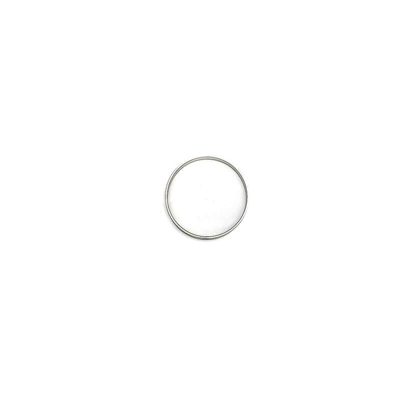 Bondage Play Steel Cock Ring Silver - UABDSM