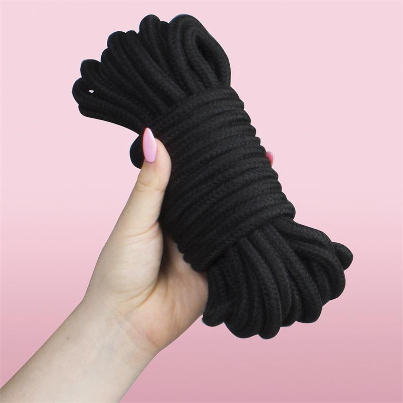 Bondage Rope 10 m Black - UABDSM