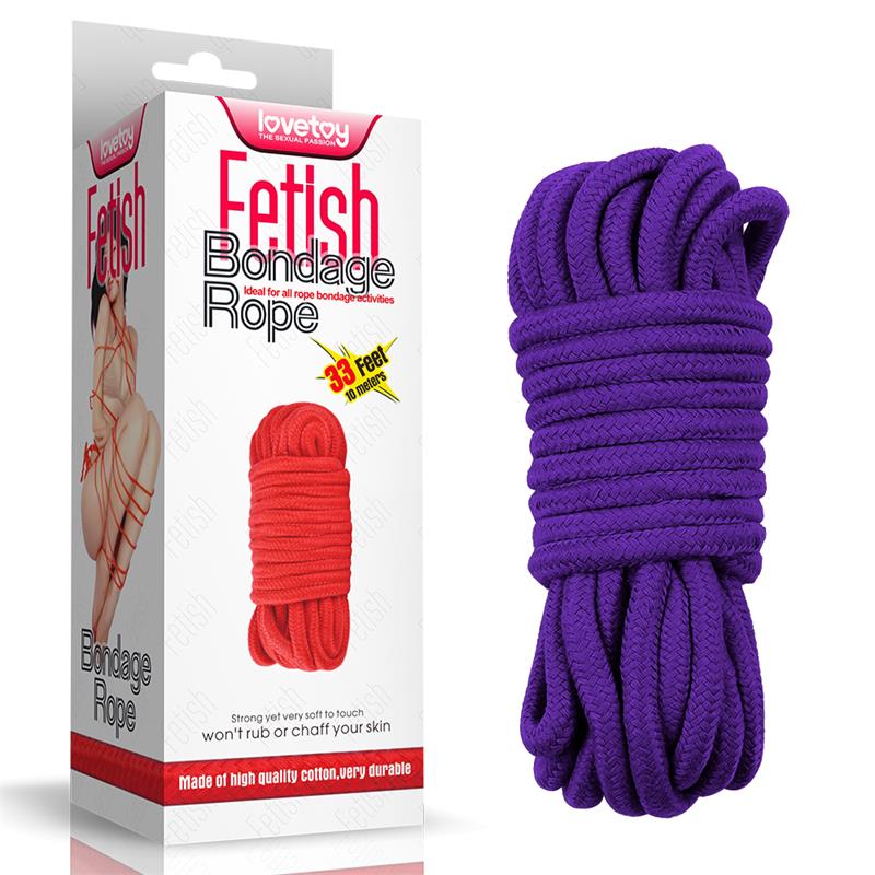 Bondage Rope Soft Purple - UABDSM