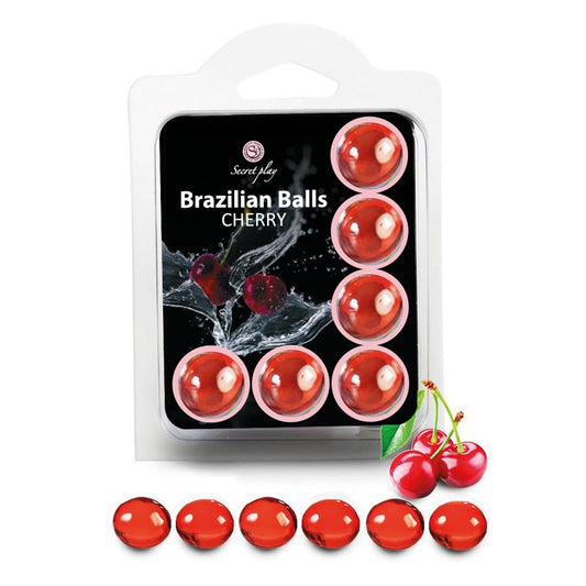 Brazilian Balls Set 6 Cherry Brazilian Balls Set 6 Cherry - UABDSM