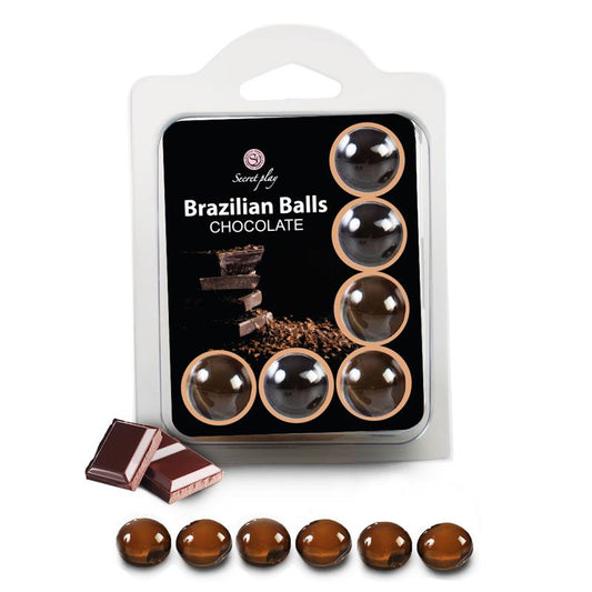 Brazilian Balls Set 6 Chocolate Brazilian Balls Set 6 Chocolate - UABDSM