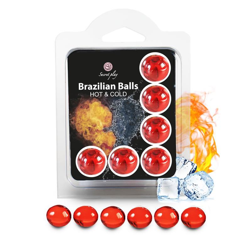 Brazilian Balls Set 6 Hot & Cold Effect - UABDSM