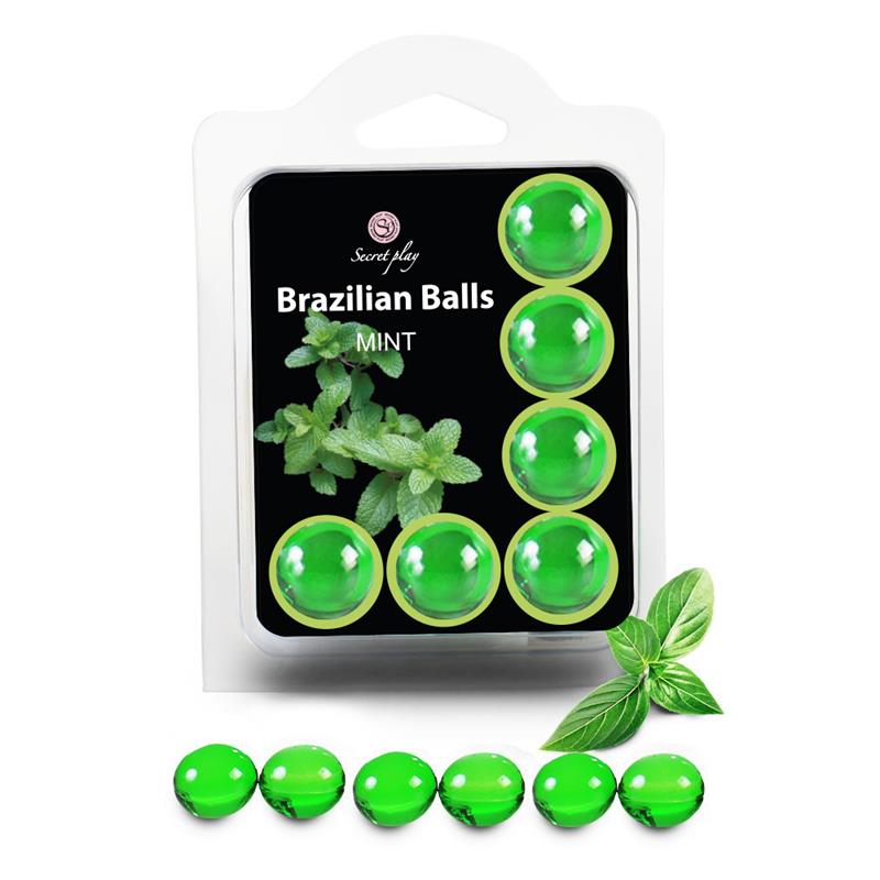 Brazilian Balls Set 6 Mint - UABDSM