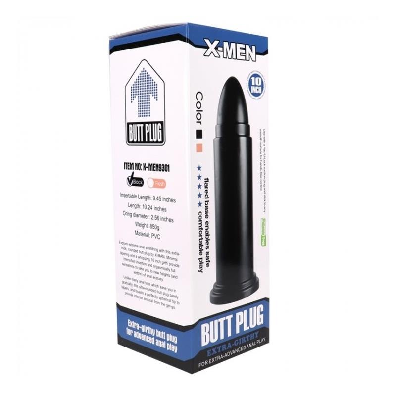 Butt Plug 26 cm Black - UABDSM