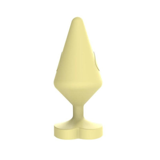 Butt Plug Luv Heart Large Yellow Butt Plug Luv Heart Large Yellow - UABDSM