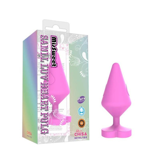 Butt Plug Luv Heart Small Pink Butt Plug Luv Heart Small Pink - UABDSM