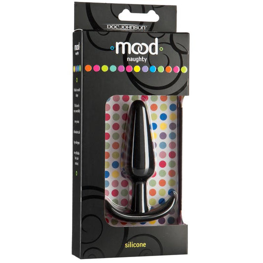 Butt Plug Naughty Medium Black - UABDSM