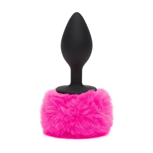 Butt Plug with Fur Tail Pink Large - UABDSM