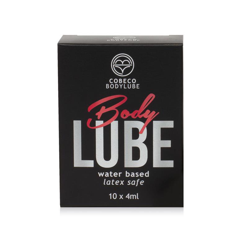 CBL Body Lube Water Base Lubricant 10 x 4 ml - UABDSM