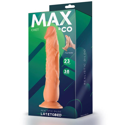 Chet Realistic Dildo Flesh 9 - 23 cm - UABDSM