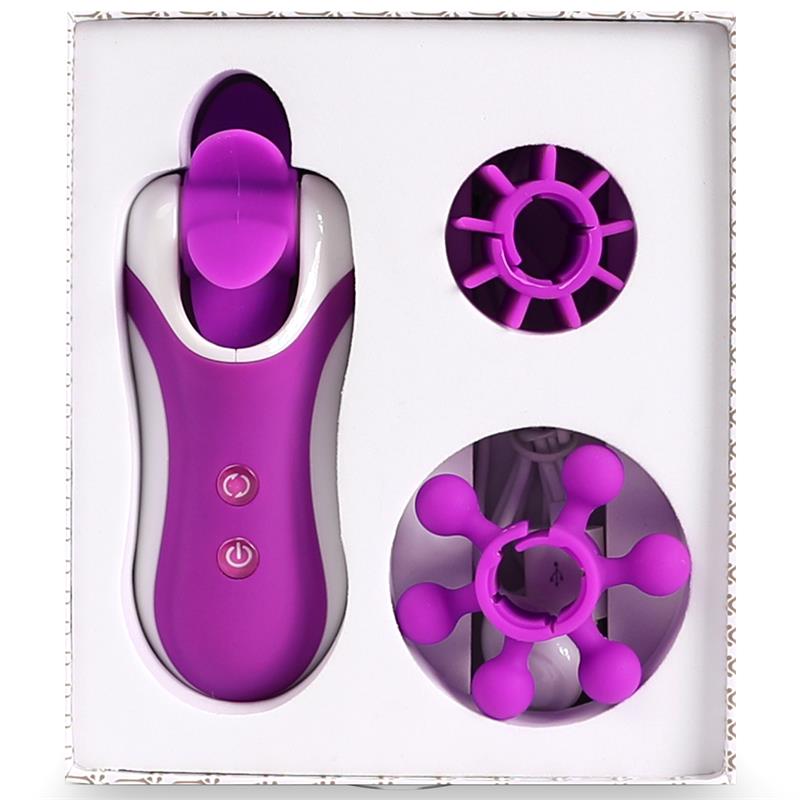 Clitella Oral Sex Clitoral Stimulator Purple - UABDSM