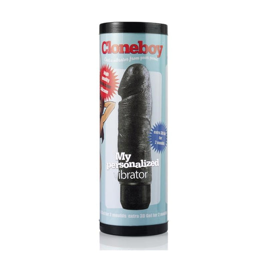 Cloneboy Dildo with Vibration Black Cloneboy Dildo with Vibration Black - UABDSM