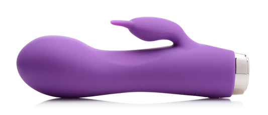 10X Wonder Mini Rabbit Silicone Vibrator - Purple - UABDSM