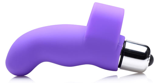 G-Thrill Silicone Finger Vibe - Purple - UABDSM