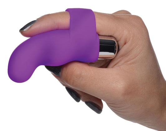G-Thrill Silicone Finger Vibe - Purple G-Thrill Silicone Finger Vibe - Purple - UABDSM