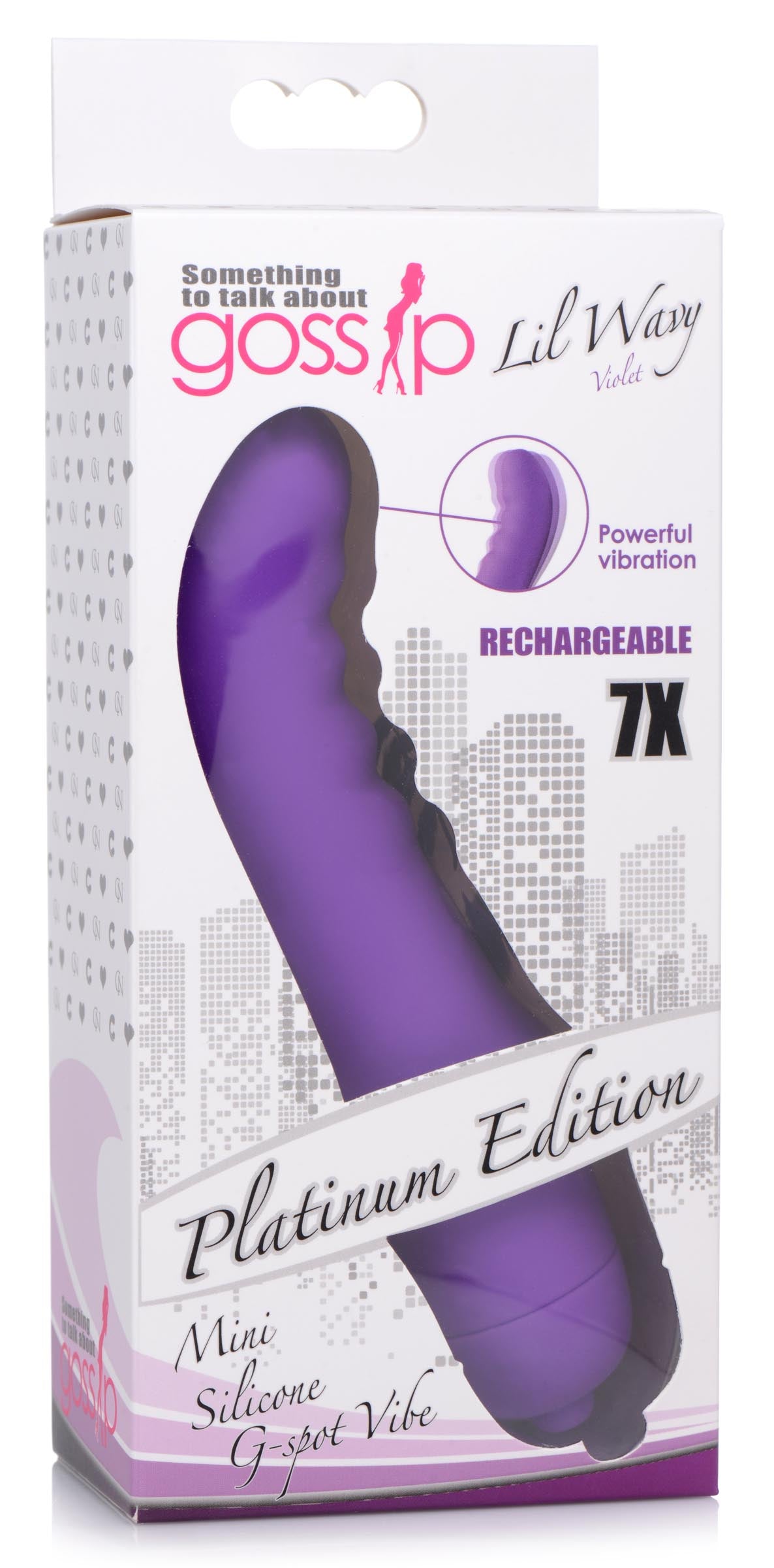 7X Mini Silicone G-Spot Vibrator - UABDSM