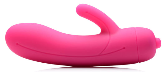 7X Lil Smoothie Mini Silicone Rabbit Vibe - Magenta - UABDSM