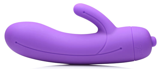 7X Lil Smoothie Mini Silicone Rabbit Vibe - Violet - UABDSM