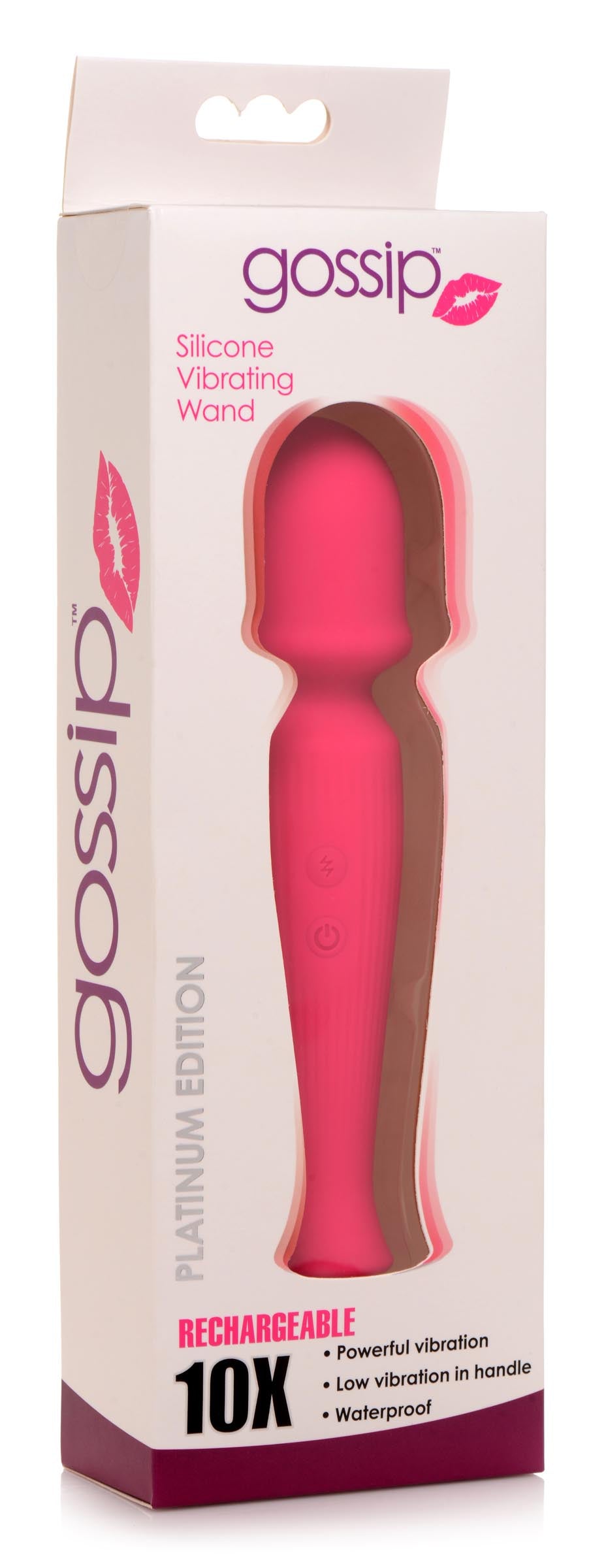 10X Silicone Wand Massager - Magenta - UABDSM