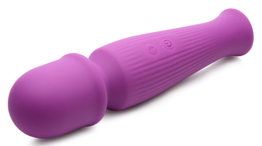 10X Silicone Wand Massager - Violet - UABDSM