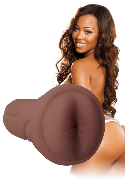 Mistress Cece BioSkin Vibrating Ass Stroker- Dark Mistress Cece BioSkin Vibrating Ass Stroker- Dark - UABDSM