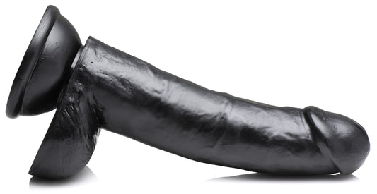 JOCK 8 Inch Dong with Balls Black - UABDSM