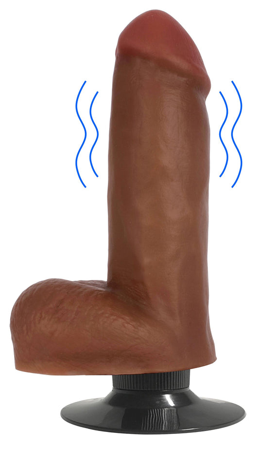 Jock Medium Vibrating Dildo with Balls - 6 Inch Jock Medium Vibrating Dildo with Balls - 6 Inch - UABDSM