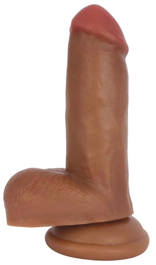 Jock Medium Suction Cup Dildo with Balls - 6 Inch Jock Medium Suction Cup Dildo with Balls - 6 Inch - UABDSM