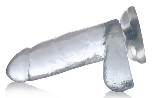 Jock C-Thru Dildo with Balls - 7 Inch - UABDSM