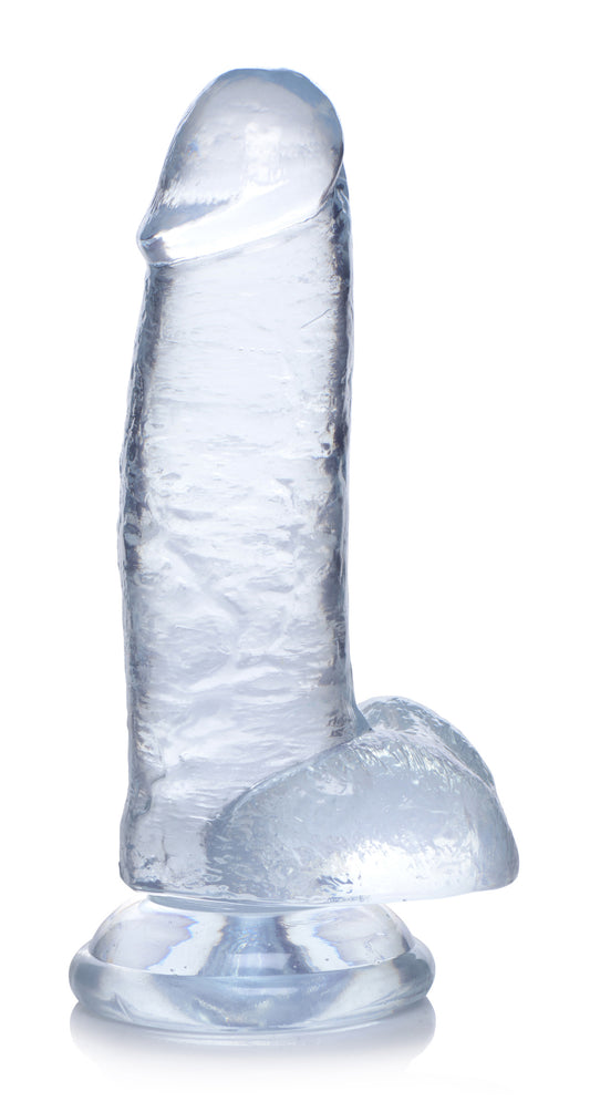 Jock C-Thru Dildo with Balls - 8 Inch Jock C-Thru Dildo with Balls - 8 Inch - UABDSM