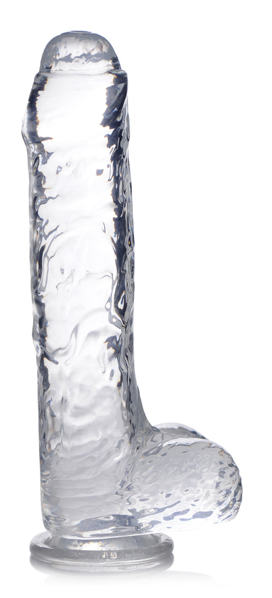 Jock C-Thru Dildo with Balls - 9 Inch Jock C-Thru Dildo with Balls - 9 Inch - UABDSM