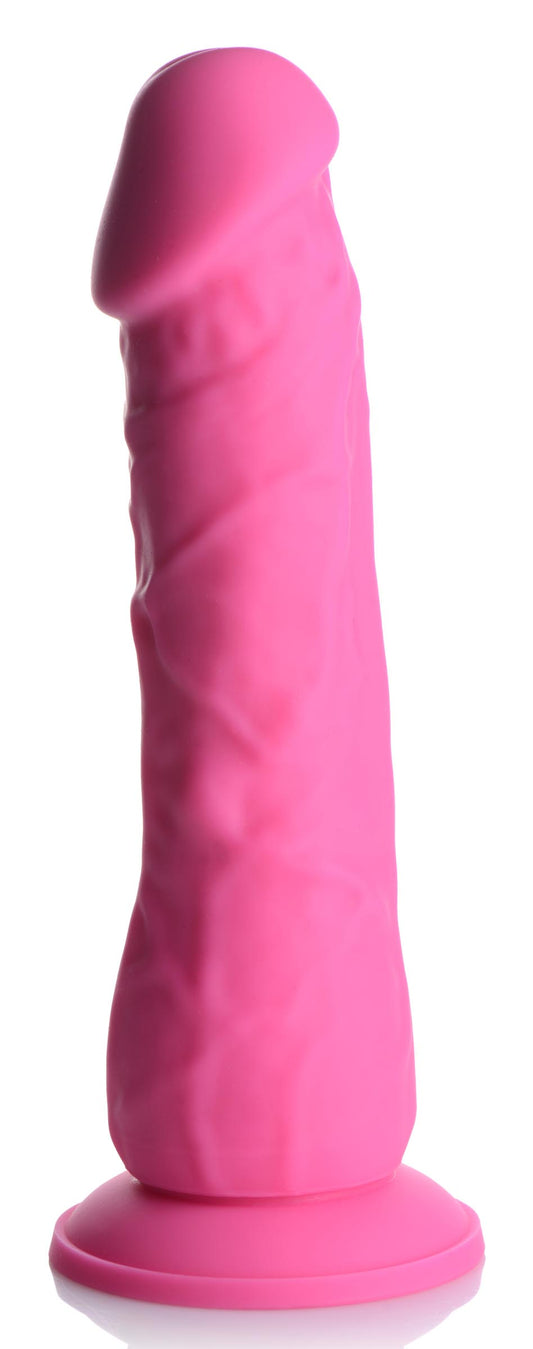 7 Inch Silicone Dildo - Cherry - UABDSM