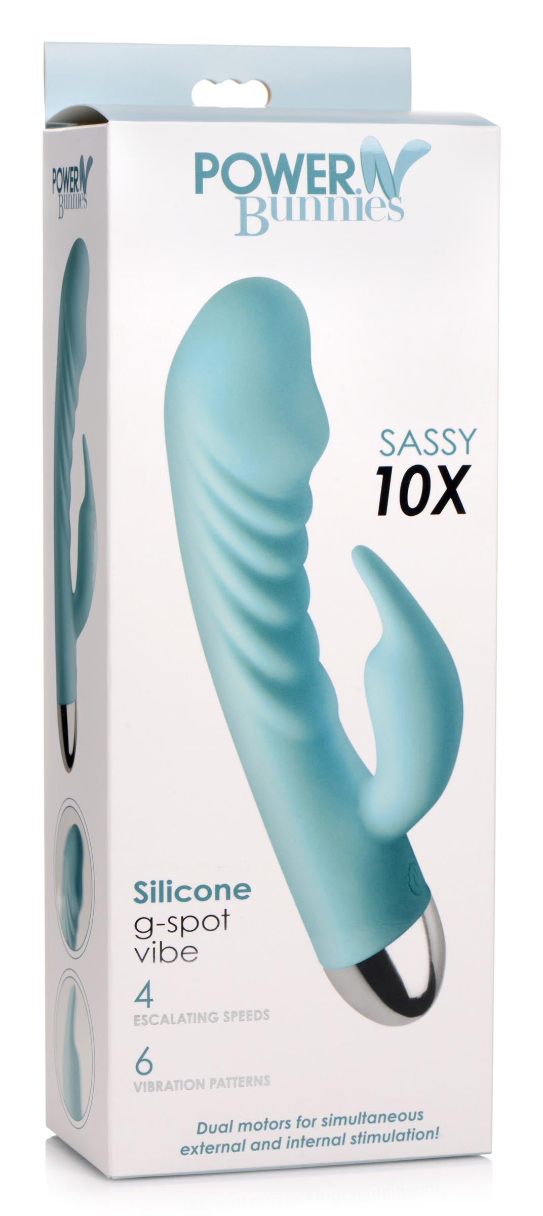 Sassy 10X Silicone G-Spot Vibrator - UABDSM