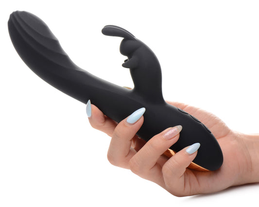Cuddles 10X Silicone Rabbit Vibrator - UABDSM