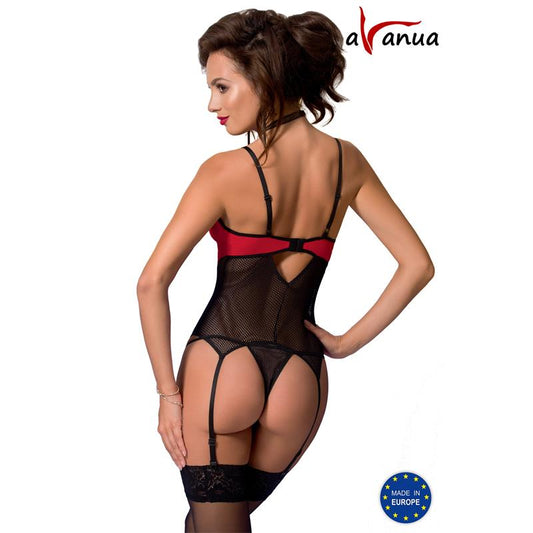 COLINE Corset Red/Negro - UABDSM