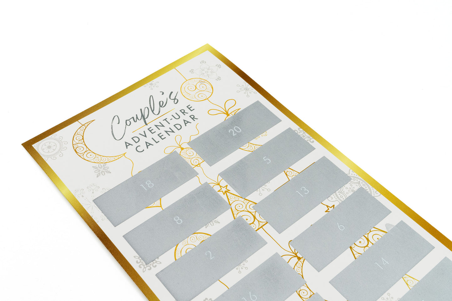 The Couples Advent-ure Scratch Calendar - UABDSM