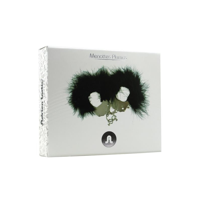 Cuffs Metal and Feathers Black - UABDSM