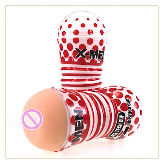 Cup Masturbator with Vibration Model Vagina Cup Masturbator with Vibration Model Vagina - UABDSM