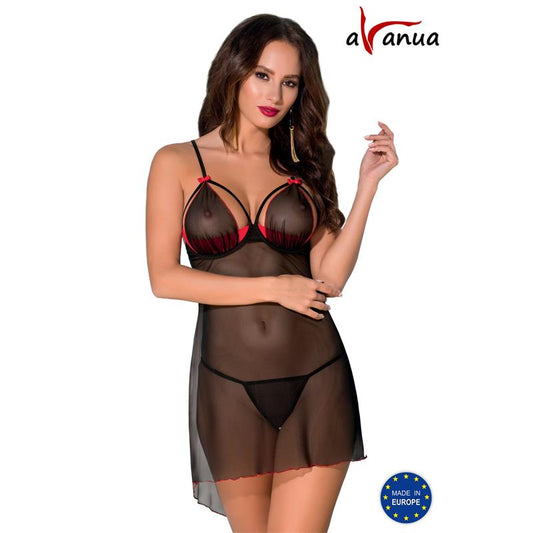 CYRA Chemise Red/Black CYRA Chemise Red/Black - UABDSM
